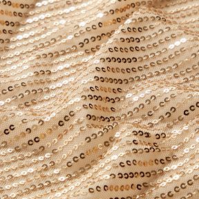 Righe verticali in tessuto paillettes – oro, 