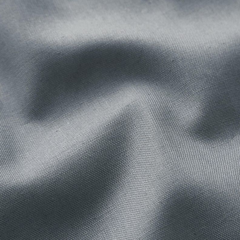 tessuto in cotone cretonne tinta unita – grigio perla, image number 2