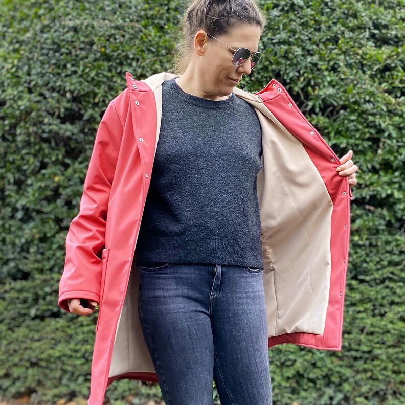 FRAU KARO - parka foderato con cappuccio e tasche applicate, Studio Schnittreif | XS - XXL,  image number 14