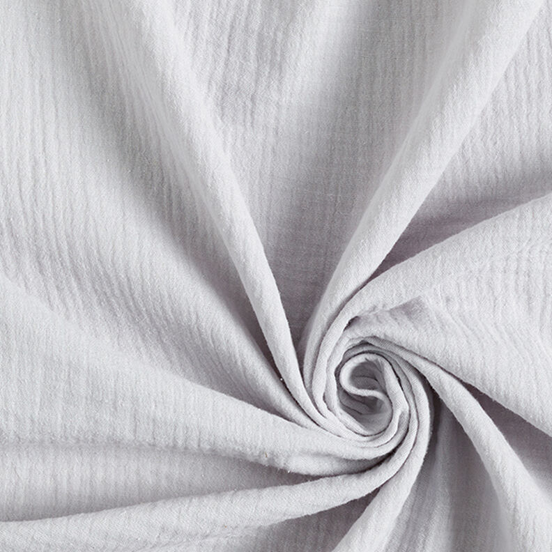 mussolina / tessuto doppio increspato – grigio chiaro,  image number 1