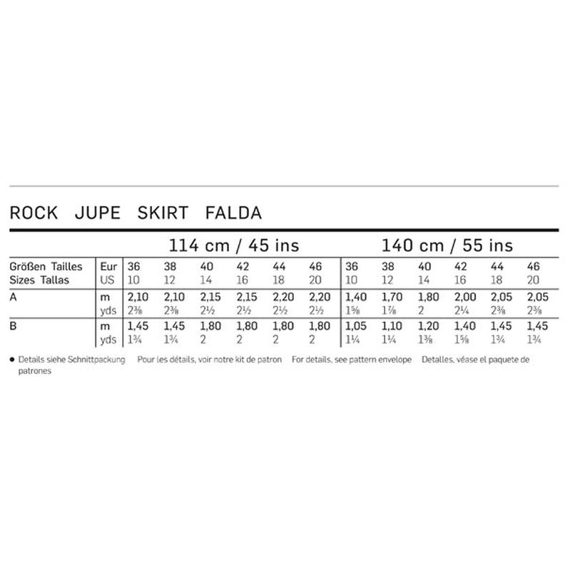 Gonna, Burda 6733, image number 4