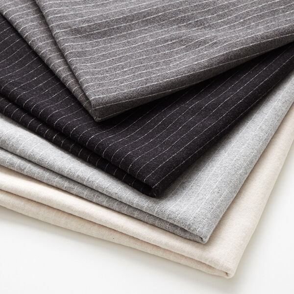 maglia jacquard garzata, gessato – nero, image number 6