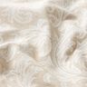 tessuto arredo tessuti canvas motivi ornamentali – naturale/bianco,  thumbnail number 2