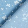 chambray Pois e farfalle – azzurro/bianco lana,  thumbnail number 4