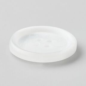 Bottone tondo a 4 fori [Ø 25 mm] – bianco, 