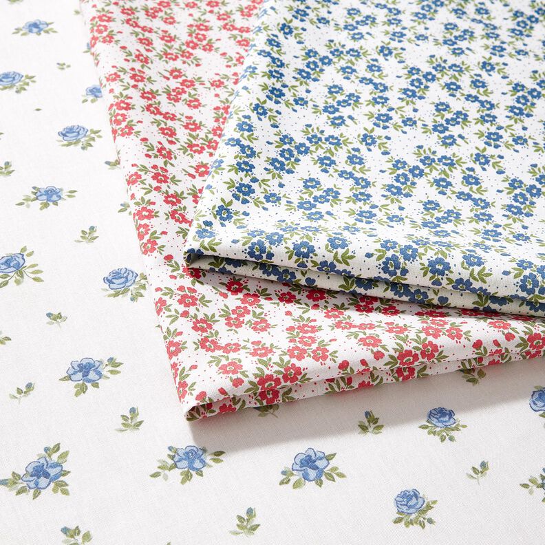 popeline di cotone rose delicate – azzurro/bianco,  image number 6