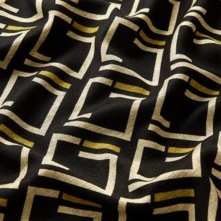 jersey romanit, quadri aperti – nero, 