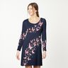 jersey di cotone Farfalle scintillanti | Glitzerpüppi – blu notte/rosa anticato,  thumbnail number 7