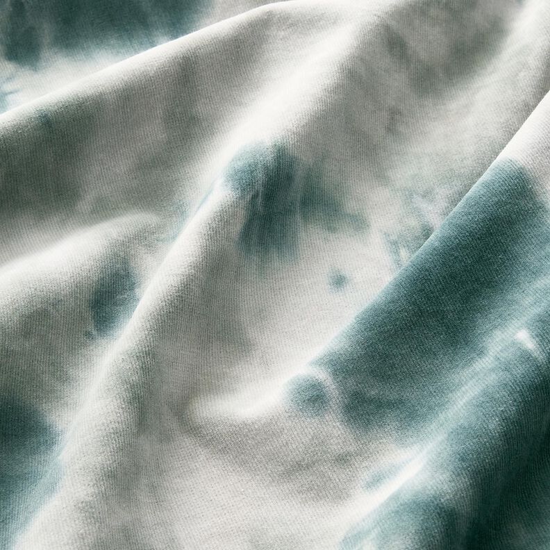 velluto a costine batik – abete blu, image number 2