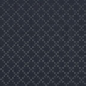 tessuto per fodere Jacquard Rombi – blu notte, 