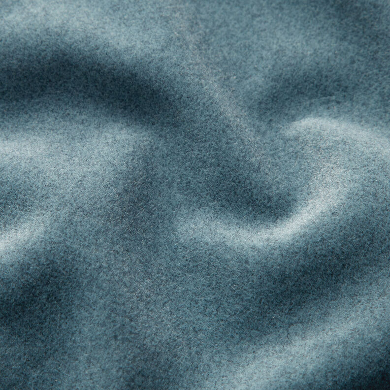 Tessuto per tende termiche Fine composizione melange – petrolio chiaro,  image number 3
