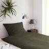 satin di cotone tinta unita – verde oliva scuro,  thumbnail number 7