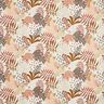 tessuto in cotone cretonne Piante astratte della giungla – terracotta/albicocca,  thumbnail number 1
