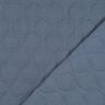 tessuto trapuntato mussola Onde – grigio blu,  thumbnail number 4