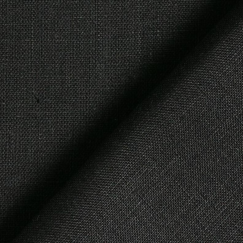 tessuto in lino – nero,  image number 3