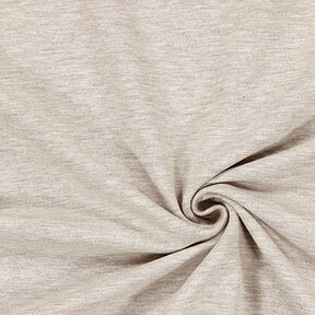 French terry leggero mélange – grigio chiaro, 