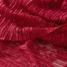 Pizzo plissettato con fiori – rosso carminio,  thumbnail number 4