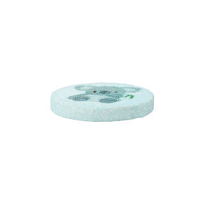 bottone in poliestere a 2 fori Recycling Koala [Ø18 mm] – azzurro baby, 
