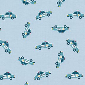jersey di cotone Auto della polizia – blu jeans chiaro, 