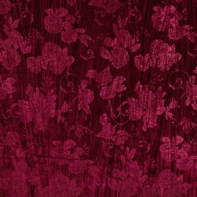 Crisantemo schiacciato – rosso Bordeaux, 