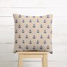 tessuto arredo mezzo panama ancore – blu marino/naturale,  thumbnail number 6