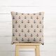 tessuto arredo mezzo panama ancore – blu marino/naturale,  thumbnail number 6