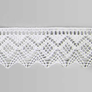 Pizzo a tombolo (45 mm) 10 – bianco, 