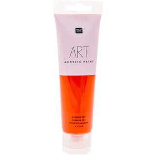 colore per dipingere Art Acrylic [ 100 ml ] | Rico Design – rosso, 