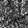 Jersey jacquard con motivi ornamentali – argento effetto metallizzato/nero,  thumbnail number 4