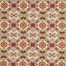 tessuto arredo gobelin Punto croce – beige chiaro/rosso carminio,  thumbnail number 1