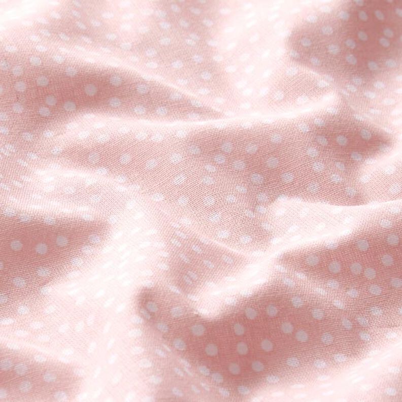 tessuto in cotone cretonne Punti irregolari – rosé,  image number 2
