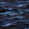 jersey di cotone Auto da corsa stampa digitale – nero-azzurro,  thumbnail number 2