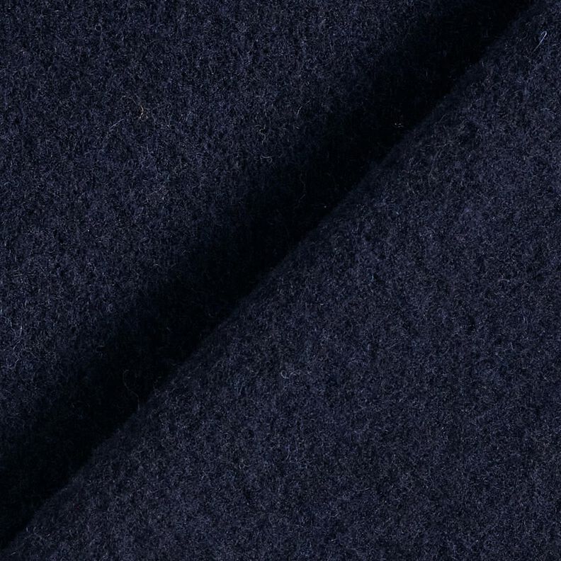 Vello in pura lana vergine tinta unita – nero-azzurro, image number 3