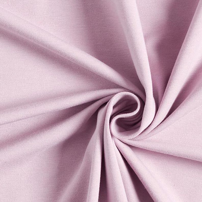 jersey di cotone medio tinta unita – rosa anticato,  image number 1