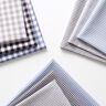 popeline di cotone righe, tinto in filo – grigio/bianco,  thumbnail number 4