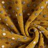 tessuto in maglia di lana, pallini colorati – giallo curry,  thumbnail number 3