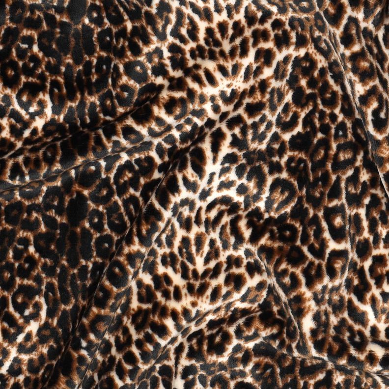 vellutino nicki Motivo stampato Leopardo – crema/nero,  image number 2