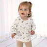 jersey di cotone fiori e cuori – bianco lana,  thumbnail number 8