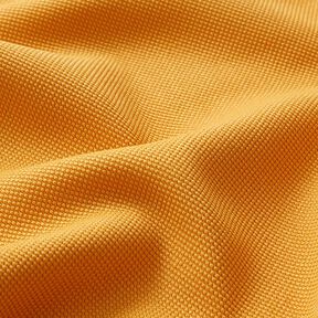 Tessuto da tappezzeria con struttura goffrata – giallo curry, 
