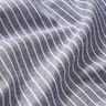 misto cotone-lino righe ampie – blu notte/bianco,  thumbnail number 2