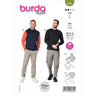 felpa, Burda 6064 | 44-54, 