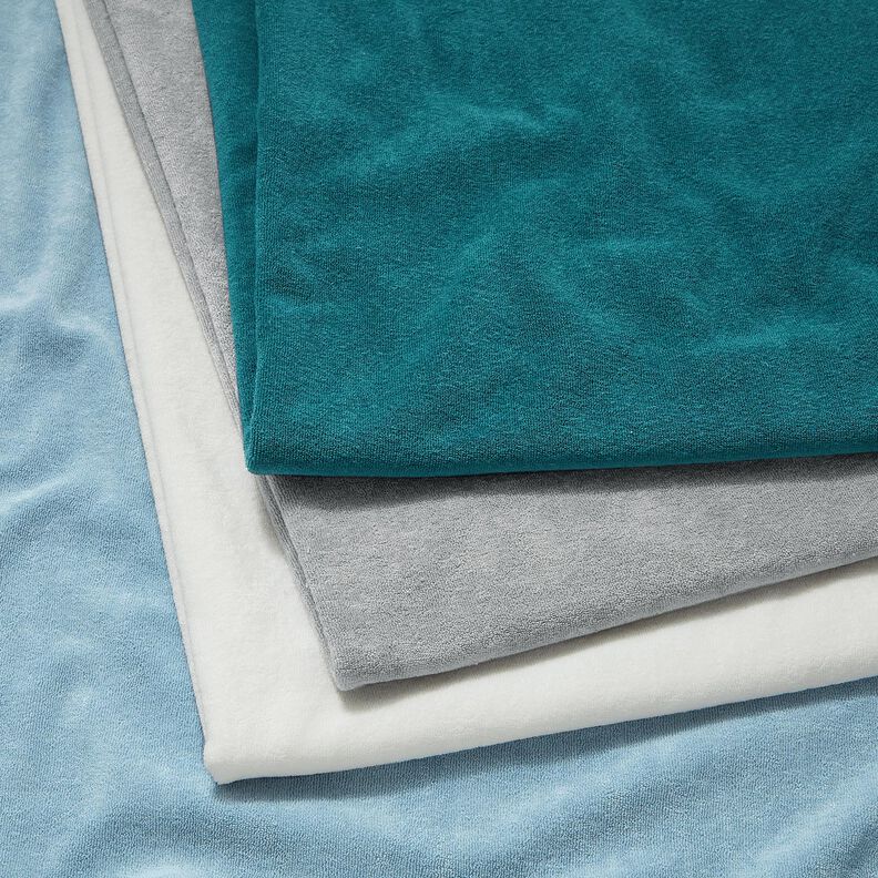tessuto in spugna stretch tinta unita – grigio,  image number 5