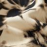 misto lino viscosa Fiori sfocati in stampa digitale – beige chiaro/nero,  thumbnail number 2