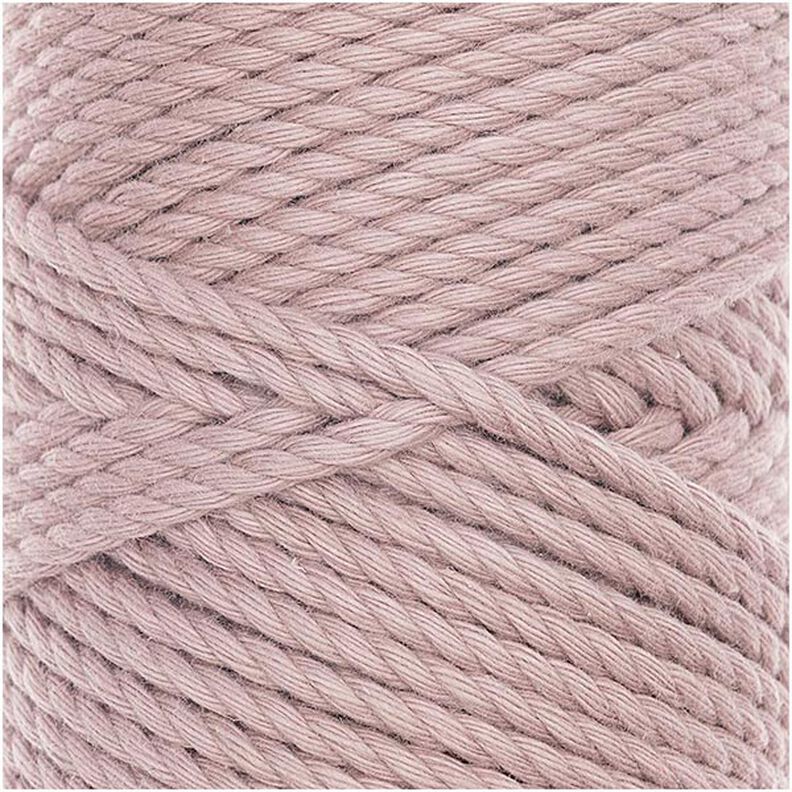 Creative Cotton Cord Skinny filato per macramè [3mm] | Rico Design - rosa anticato,  image number 2