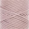 Creative Cotton Cord Skinny filato per macramè [3mm] | Rico Design - rosa anticato,  thumbnail number 2