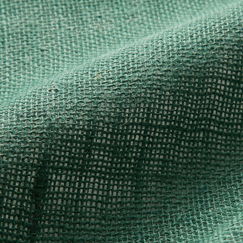 tessuto arredo Iuta tinta unita 150 cm – verde abete,  image number 3