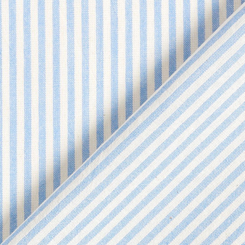 misto cotone viscosa righe – azzurro/bianco lana,  image number 4
