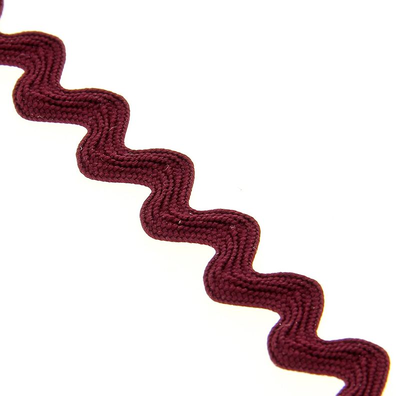 Bordura dentellata [12 mm] – rosso Bordeaux,  image number 1