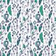 jersey di cotone Bohemian Drawings – bianco,  thumbnail number 1
