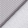 popeline di cotone piccole stelle – grigio/bianco,  thumbnail number 6